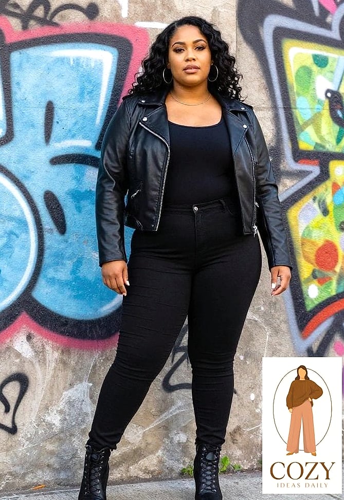 All-Black Everything With Statement Boots