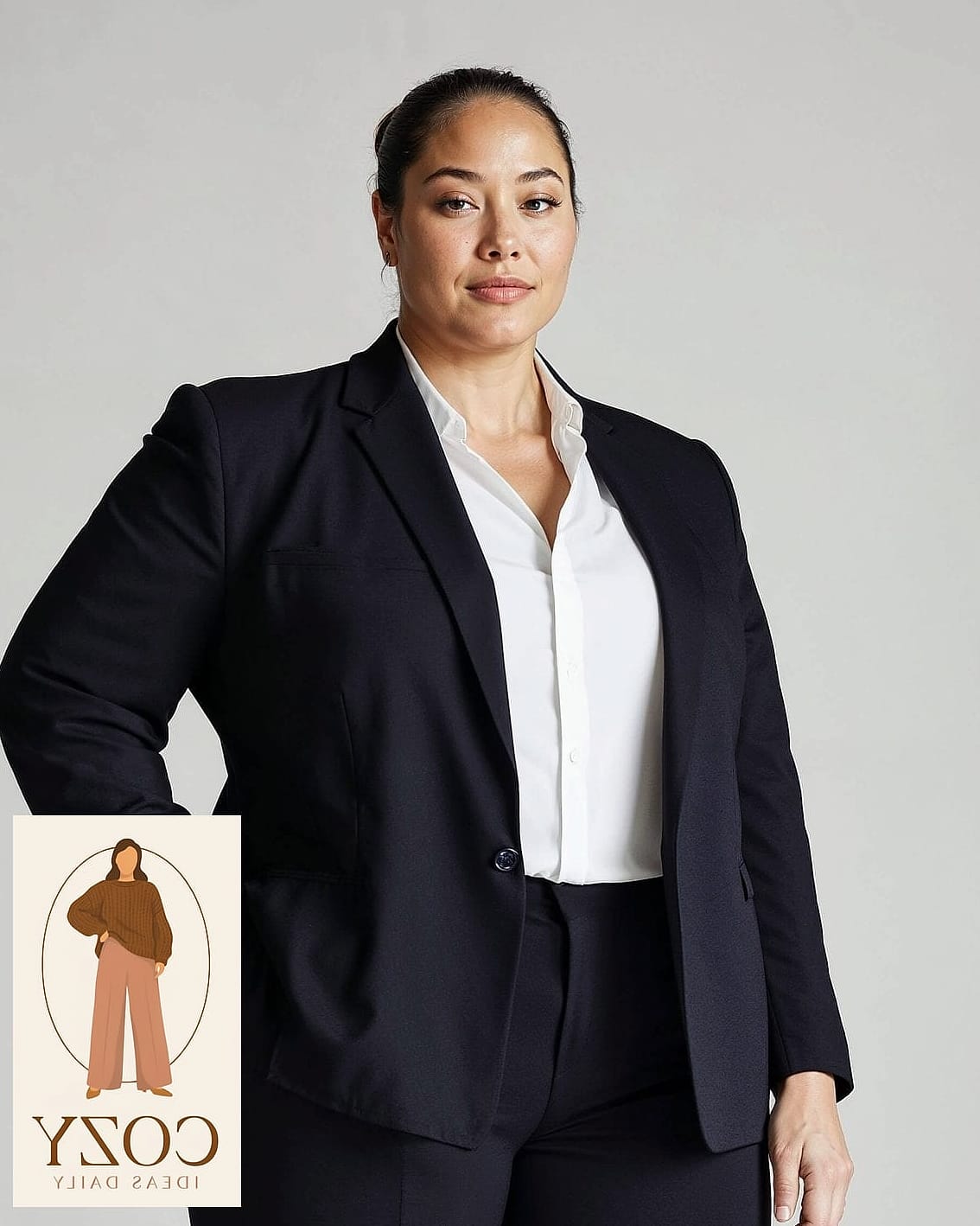 The All-Black Power Look