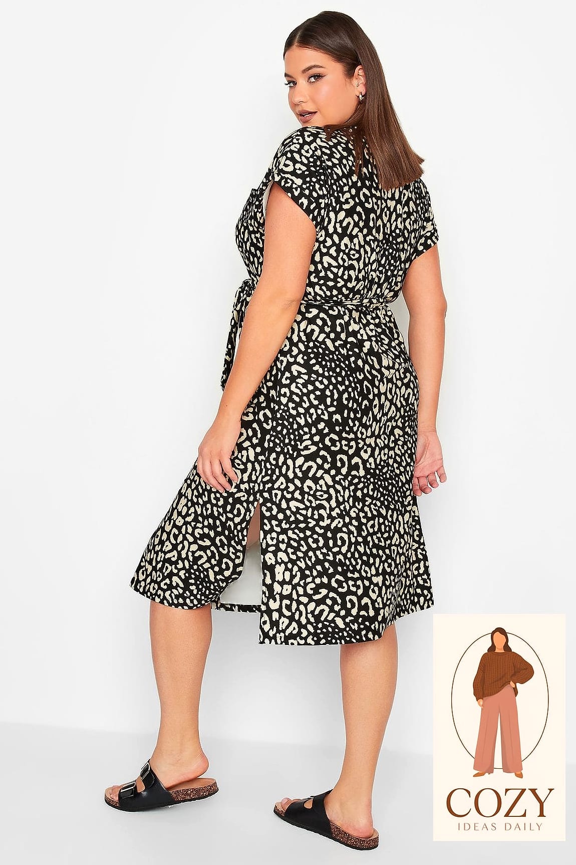 Animal Print Midi Dresses For A Statement Casual Look