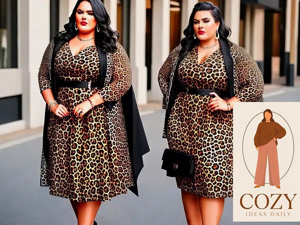 29 Plus Size Disney Outfits Worth Pinning Immediately 19 Animal Print Top with Denim
