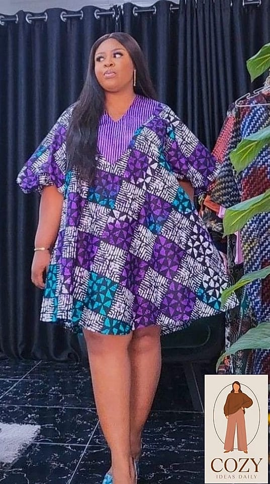 The Ankara Print Shift Dress