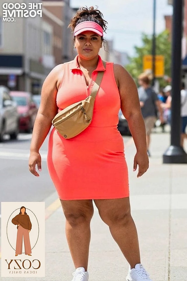 Athletic Dress with a Baseball Cap