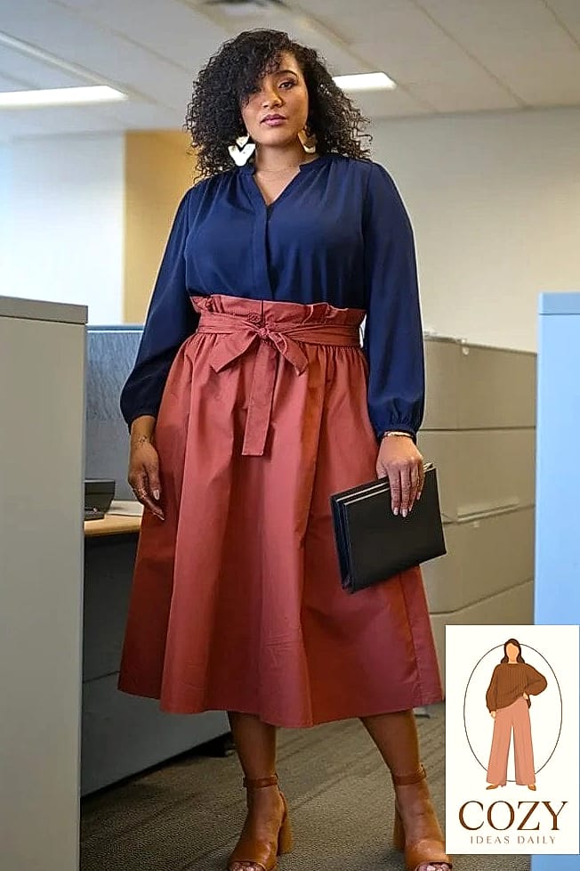 Athletic Dress with a Blazer