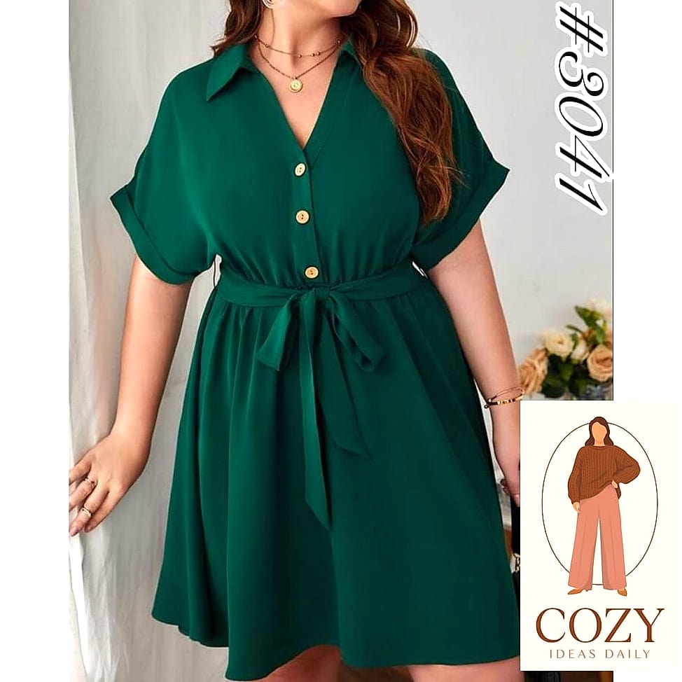 Belted Shirt Dresses