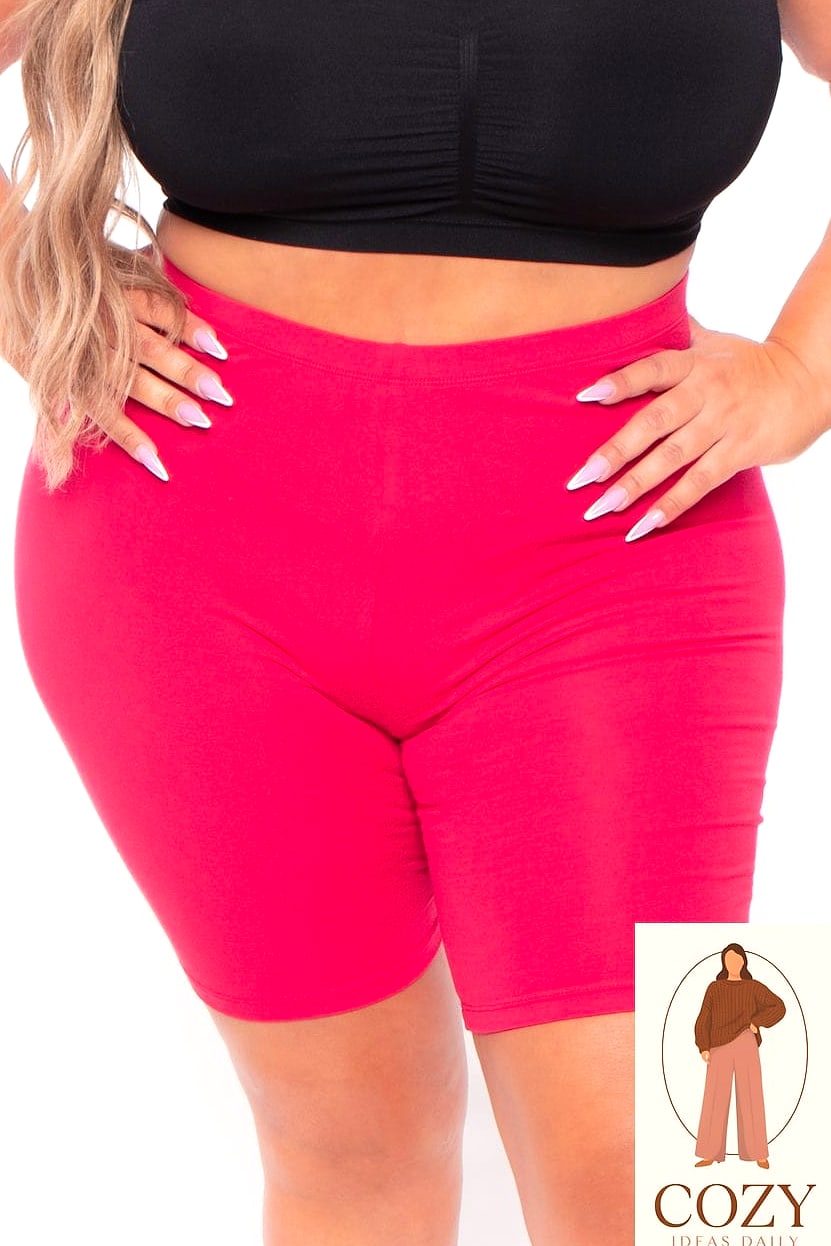 The Biker Shorts and Oversized Tee Combo