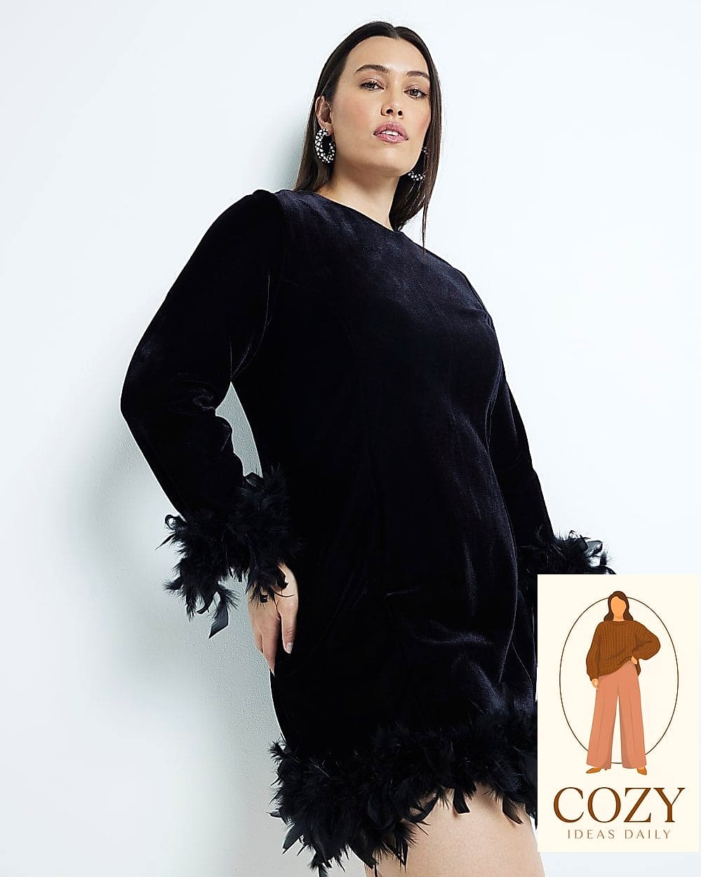 Black Velvet Jumpsuit