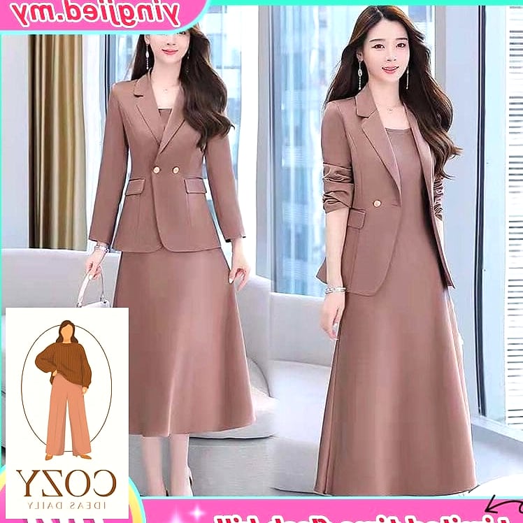The Blazer Dress for Instant Polish