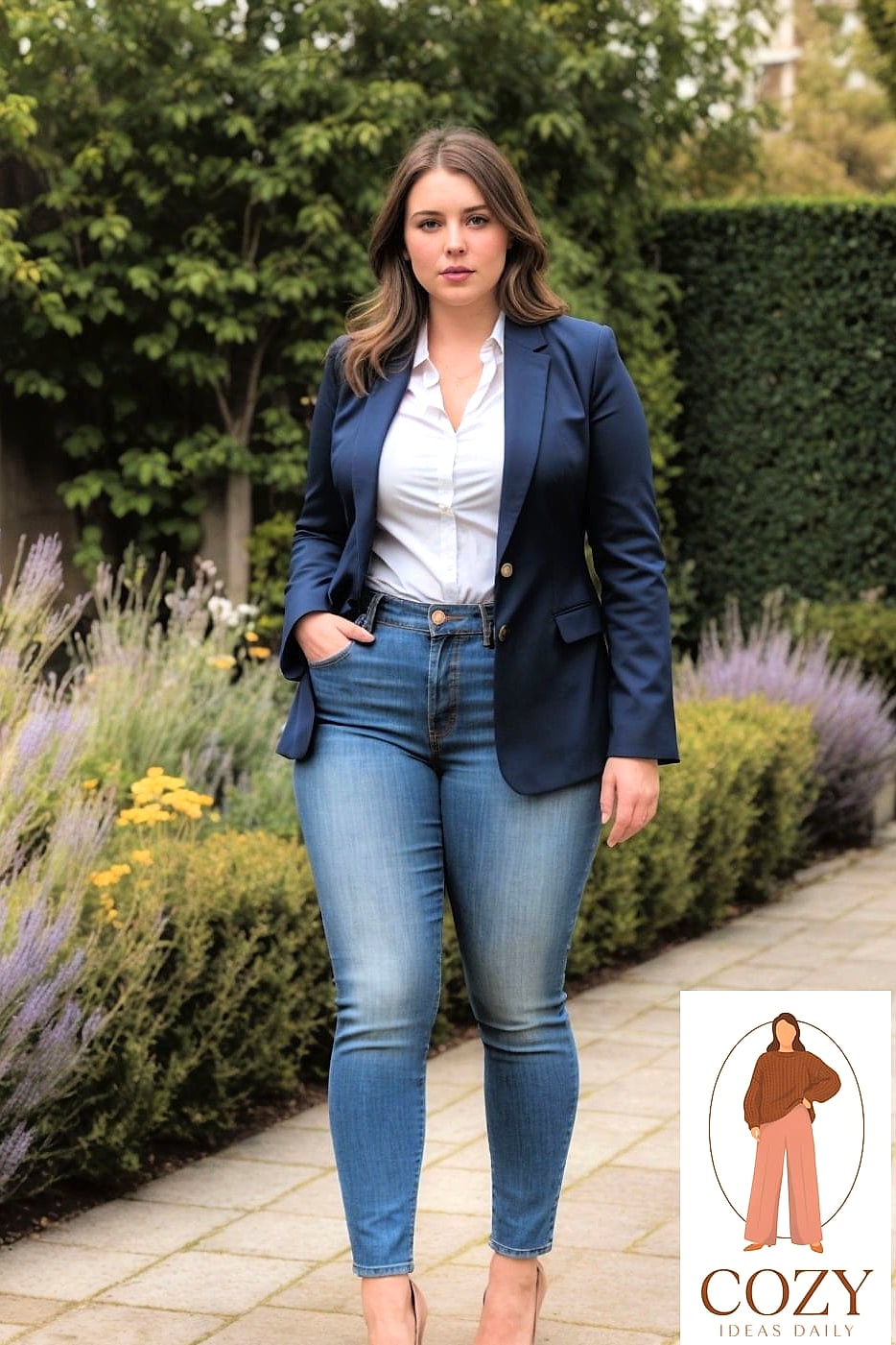 The Blazer and Jeans Uniform