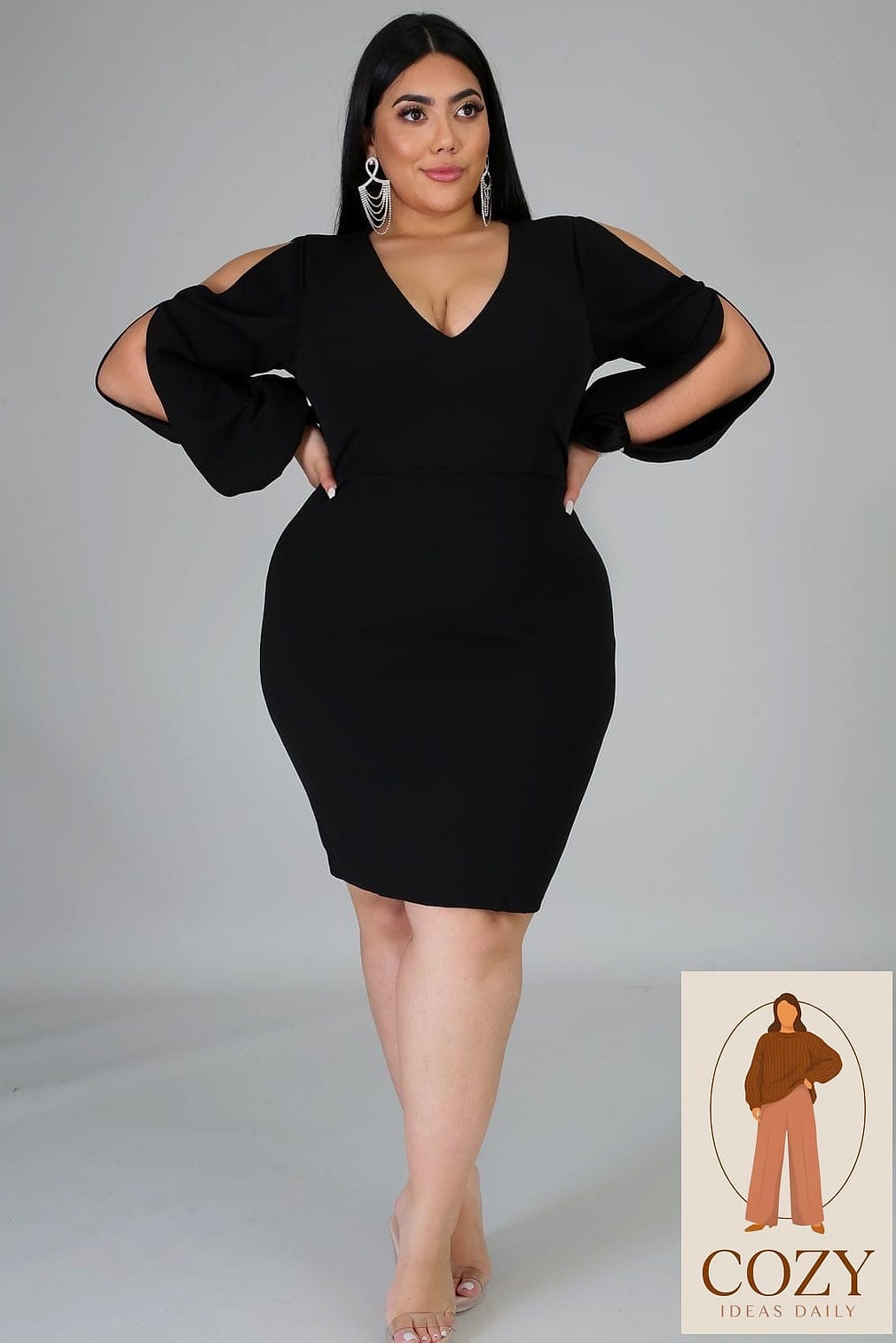 The Bodycon Dress and Blazer Combo
