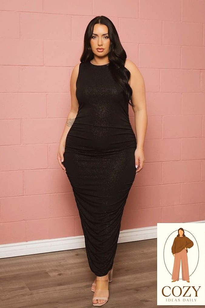 Bodycon Dress in Emerald or Cobalt