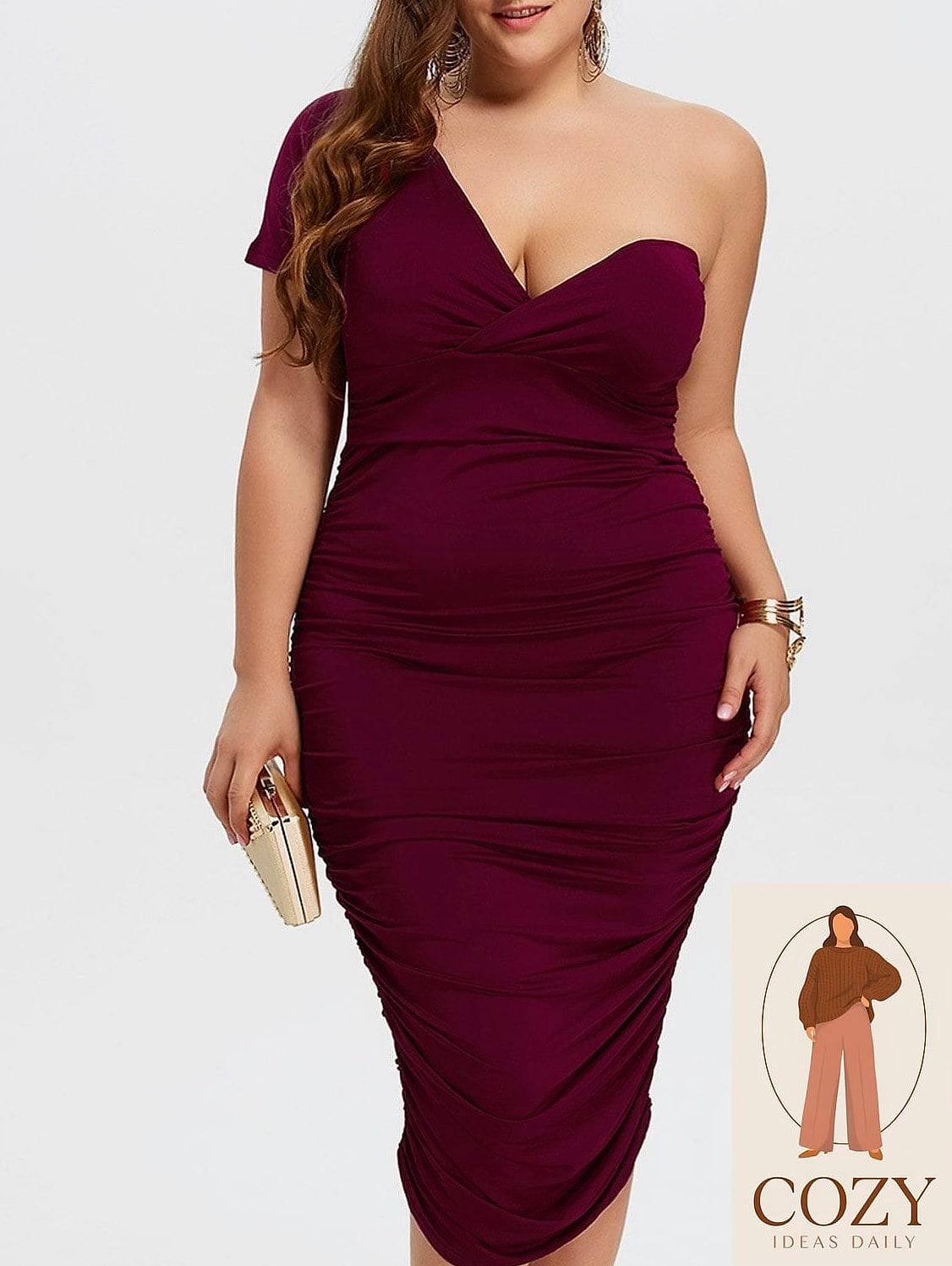 Bodycon Dress with a Statement Jacket