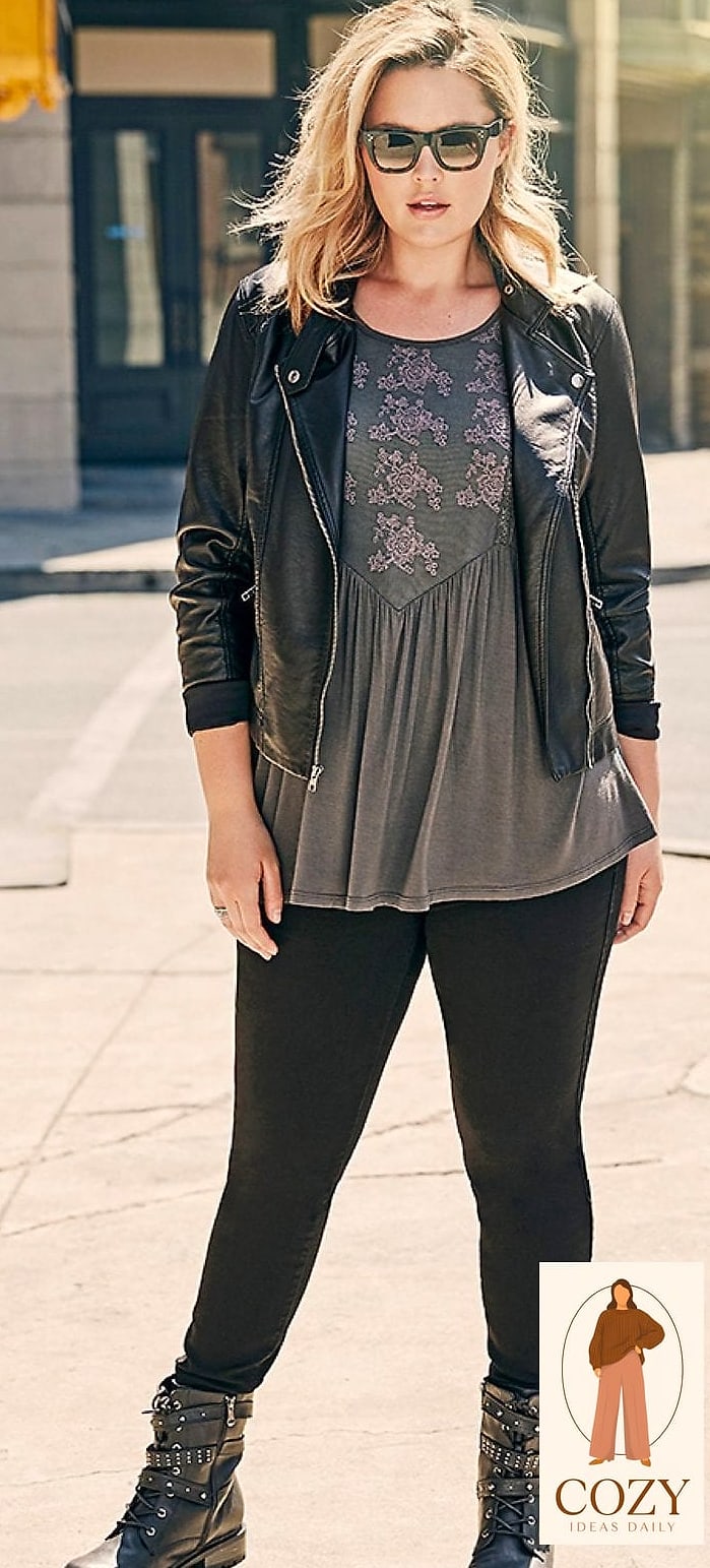 Bodycon Dress with a Cardigan