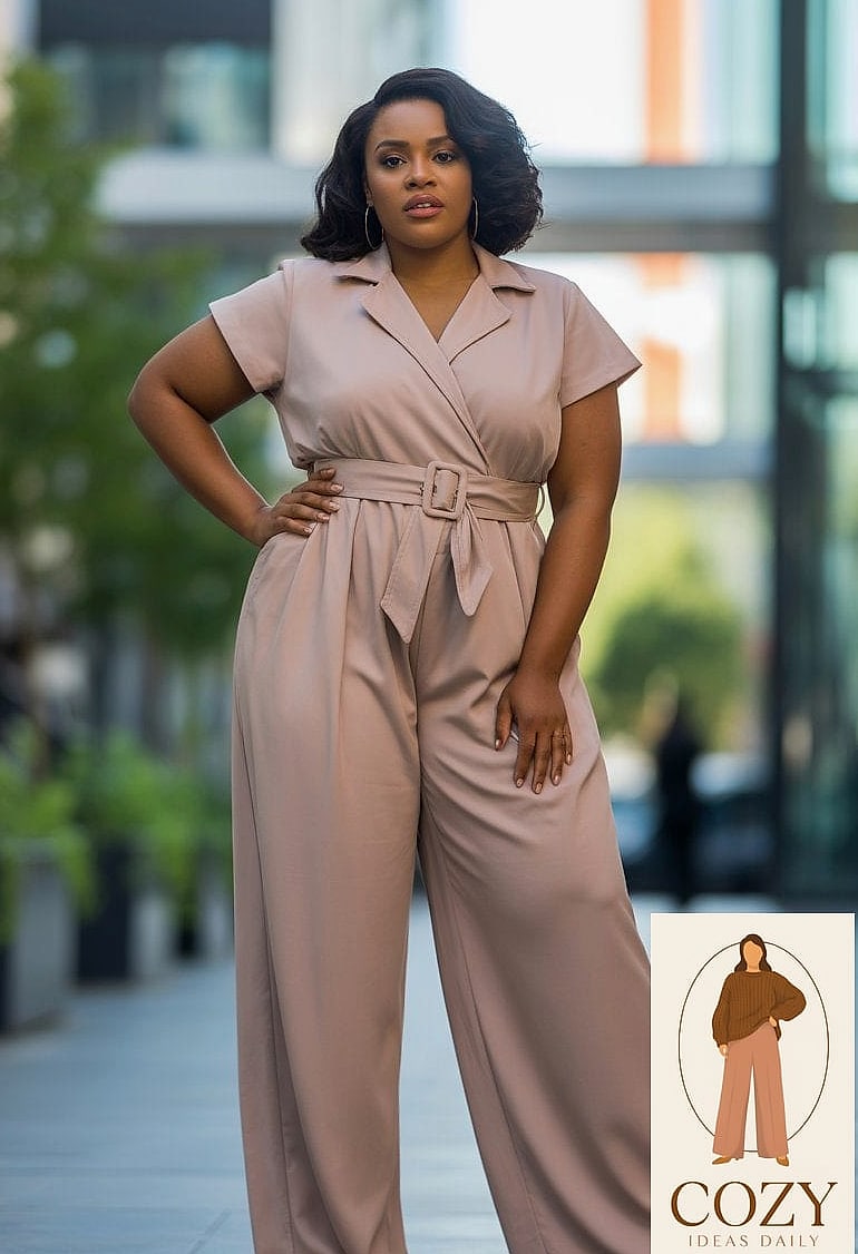 Bodysuit and Wide-Leg Jeans