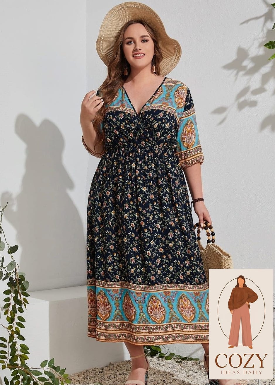 Boho Maxi with Bell Sleeves