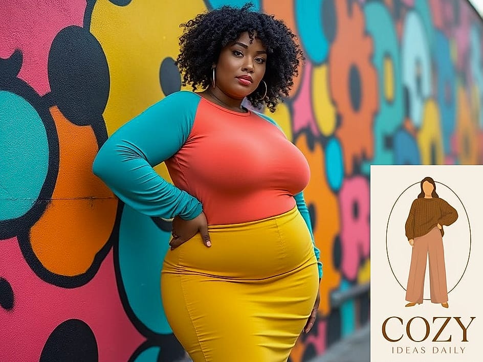 Bold Color Blocking For A Statement Exit