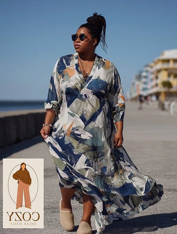 Breezy Tiered Midi in Rust or Burgundy