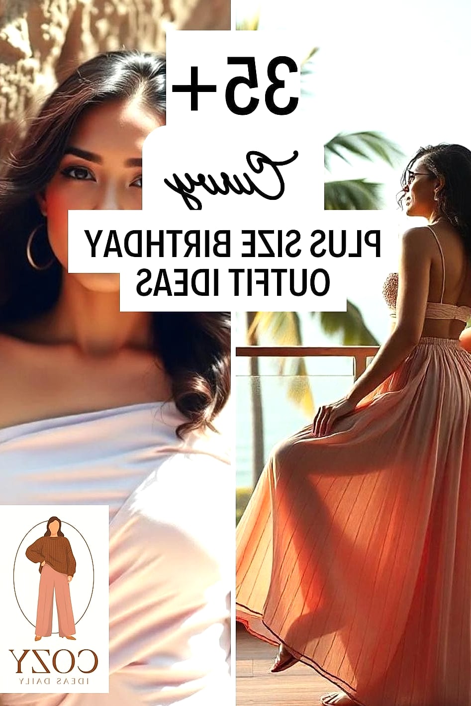 Bright Orange or Rust Toned Dress