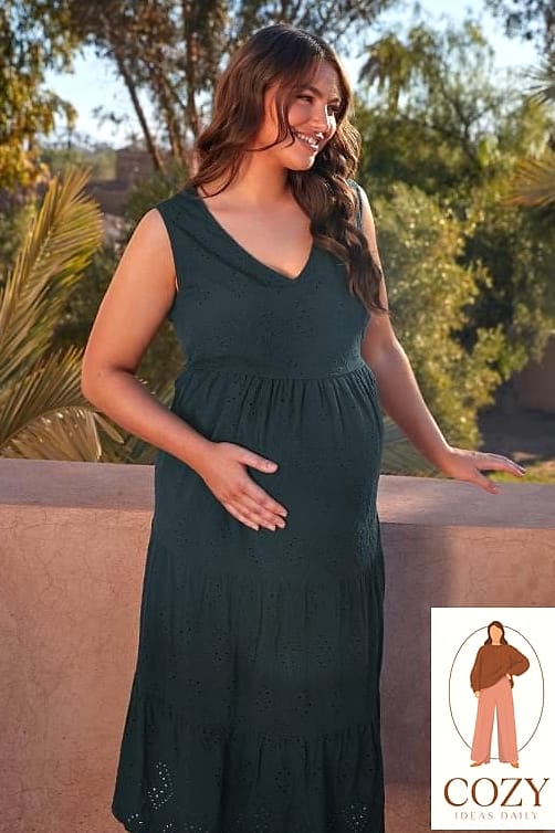 Bump-Baring Two Piece
