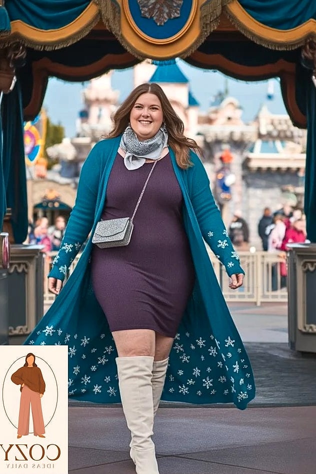 29 Plus Size Disney Outfits Worth Pinning Immediately 26 Burgundy Tones for Holiday Visits