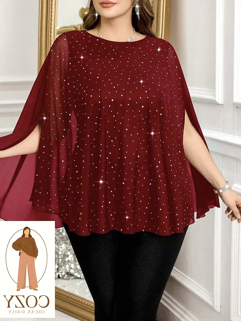 The Cape Sleeve Formal Dress