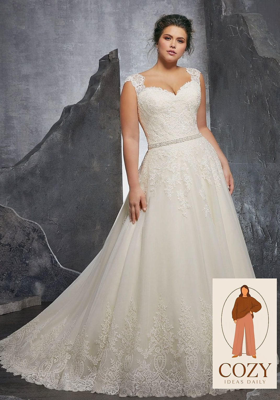23 Plus Size Wedding Guest Dress Summer You Need to Try Next 24 The Cap Sleeve A-Line Dress