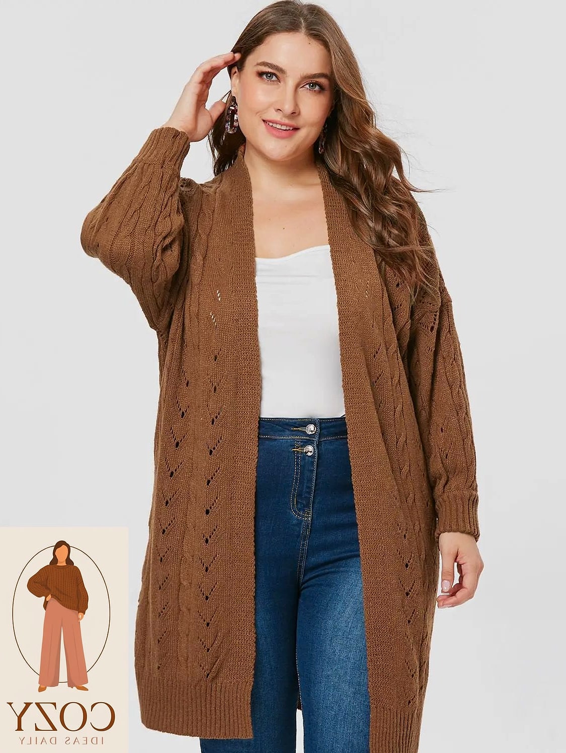 Cardigan As A Jacket