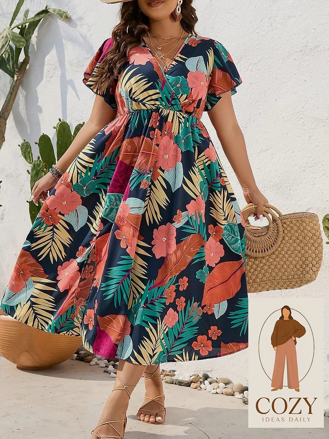 27 Plus Size Clothing For Women That Will Transform Your Look 2 Chic Transitional Summer-To-Fall Outfits For Plus Size Women