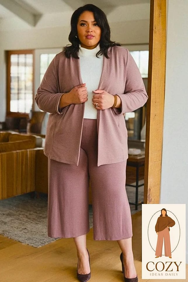 Chic Transitional Summer-To-Fall Outfits For Plus Size Women