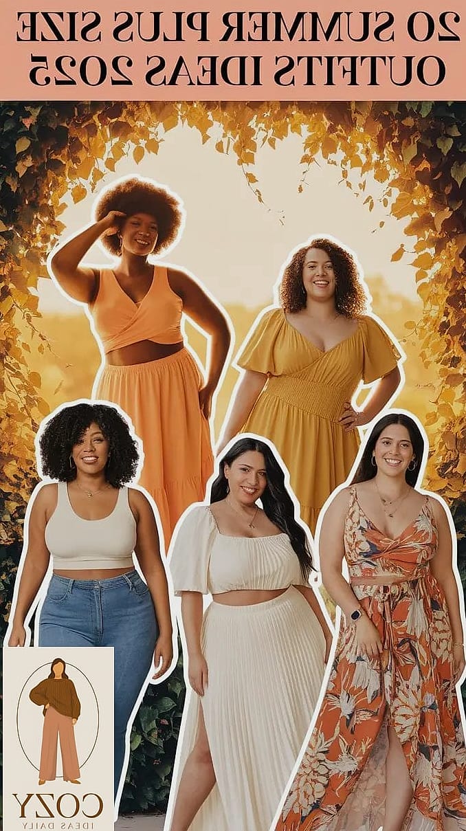 Chic Transitional Summer-To-Fall Outfits For Plus Size Women