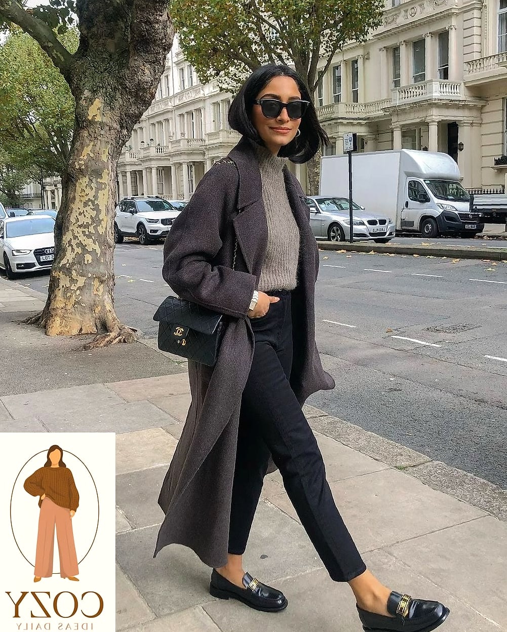 Chunky Loafers for a Preppy Twist