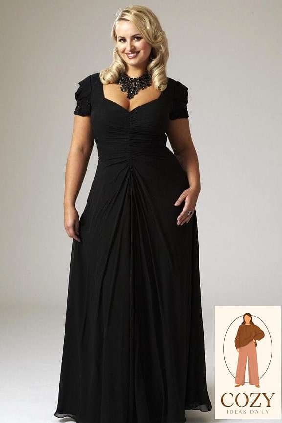 The Classic Black Tie Wedding Gown
