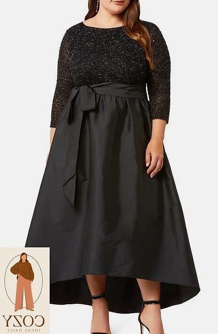 The Classic Black Gown With a Twist