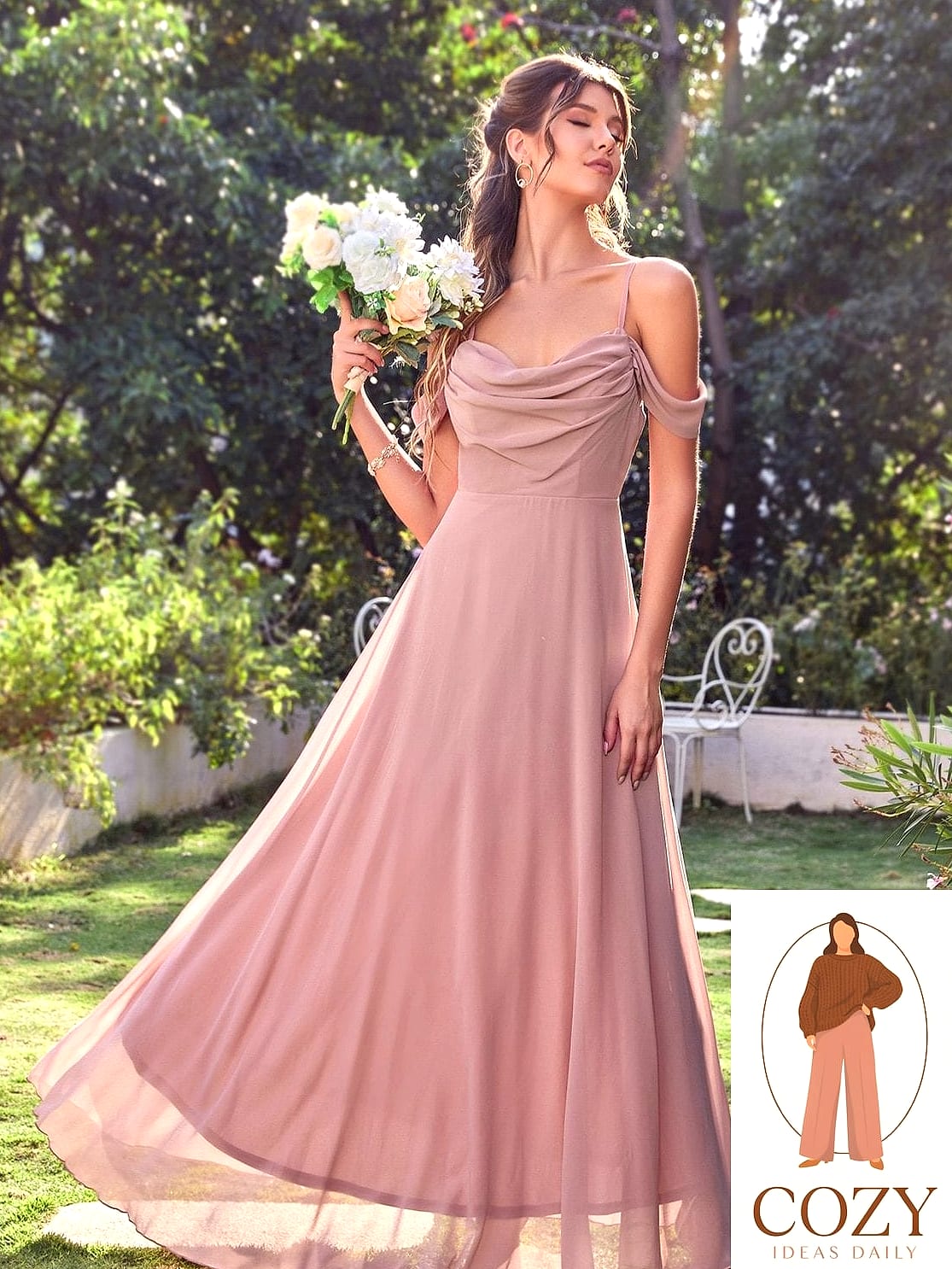 The Classic Chiffon A-Line