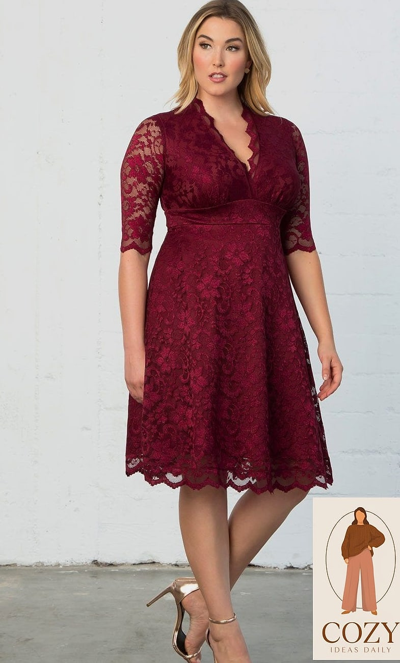 The Cold-Shoulder Cocktail Dress