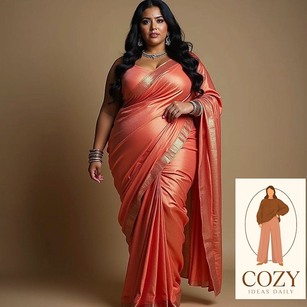 Contrast Pallu for Visual Interest