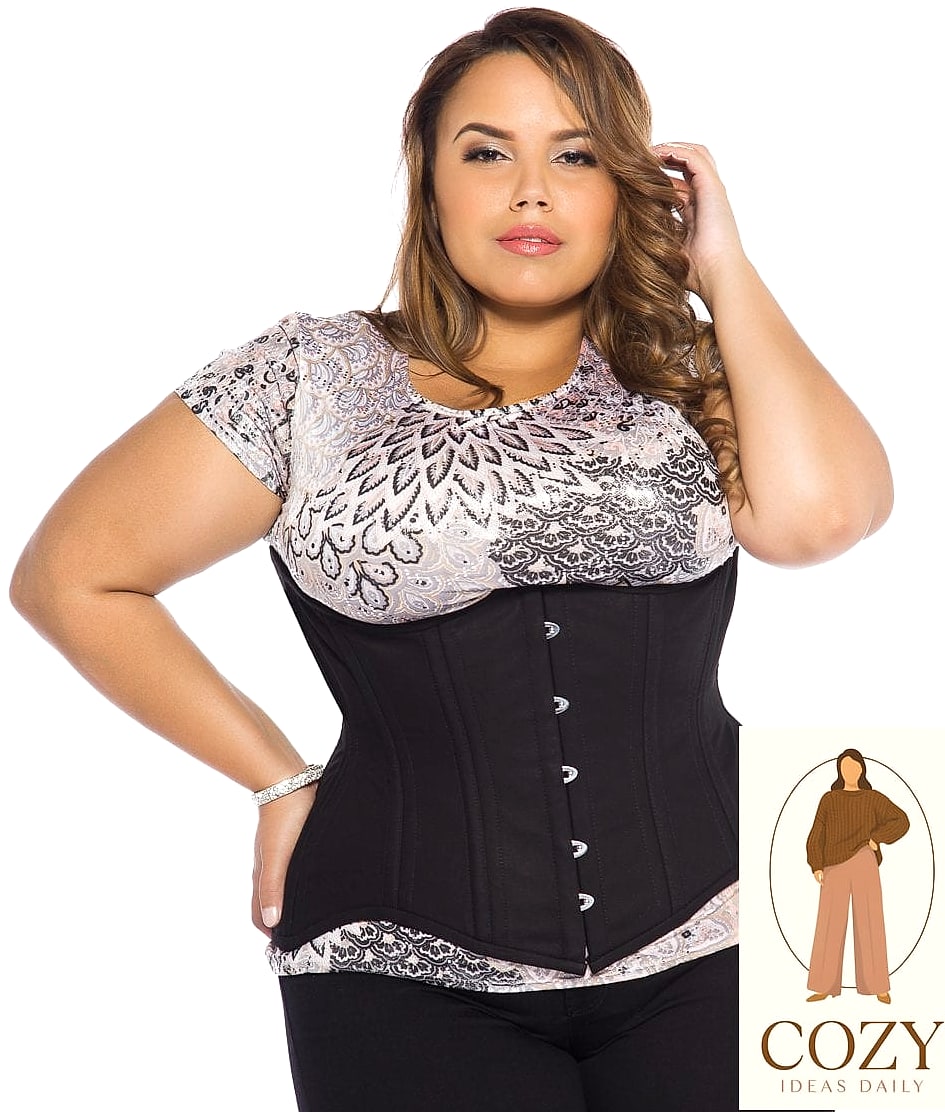 The Corset-Top Dress in Black