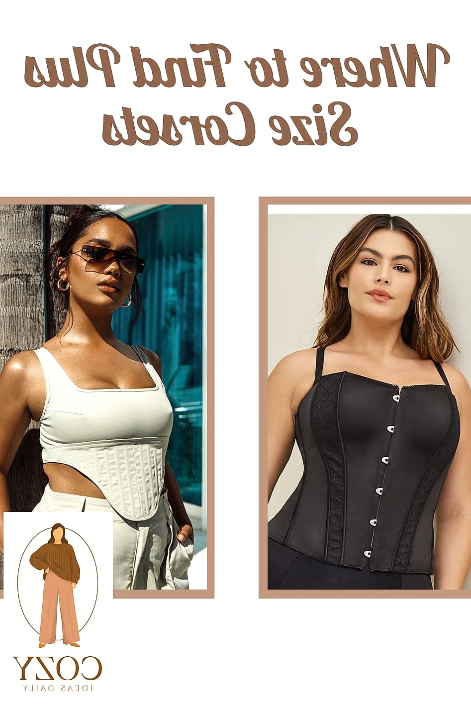 The Corset Top Under a Blazer