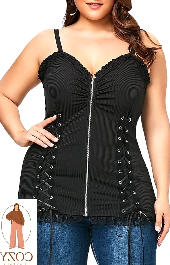 The Corset Top and Faux Leather Skirt