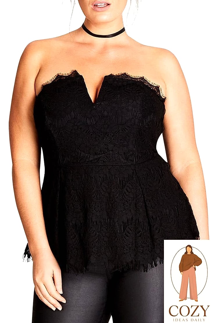 The Corset Top Under A Trench Coat
