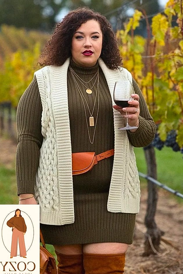 Cozy Chunky Knit Sweaters Styled Like a Whole Outfit
