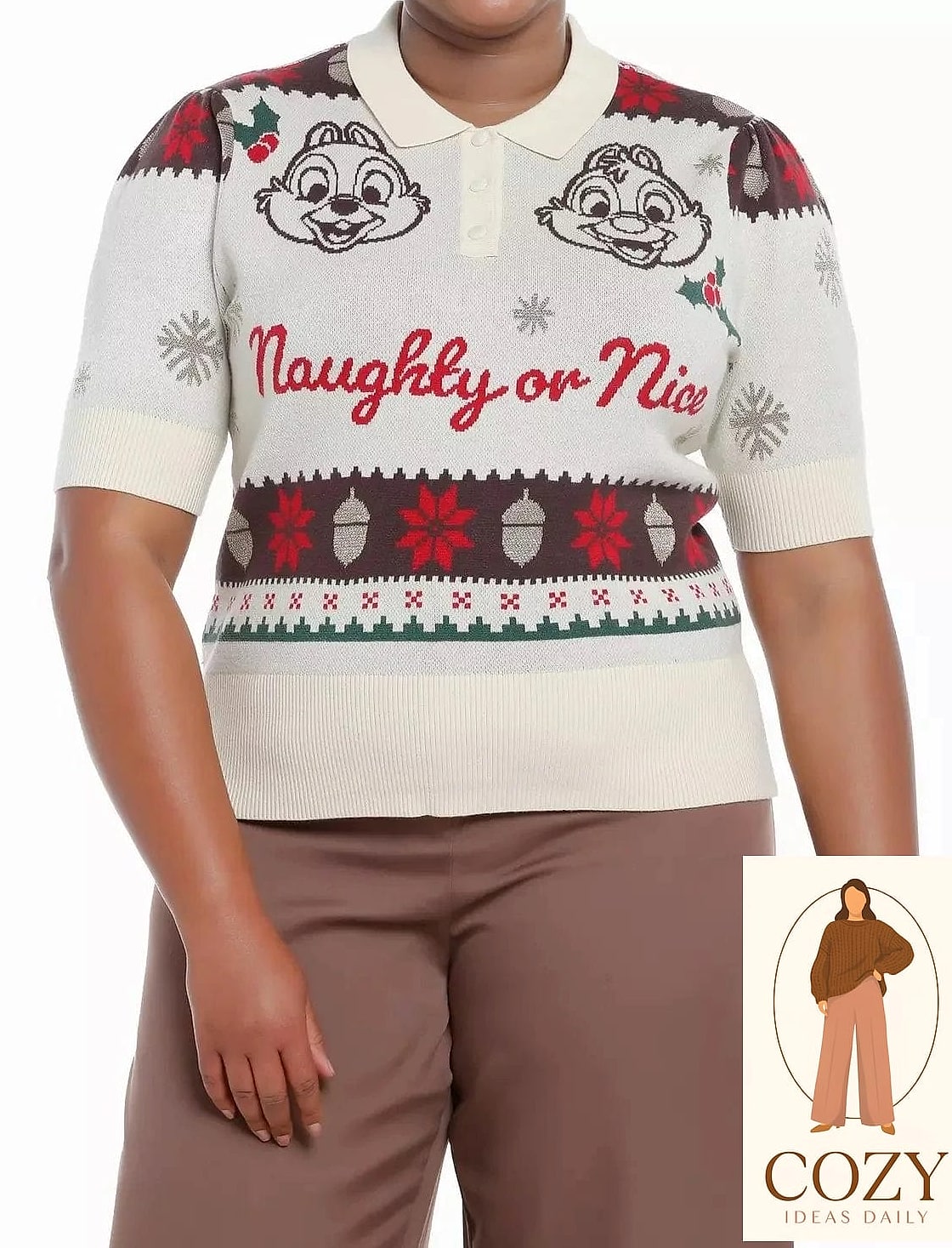29 Plus Size Disney Outfits Worth Pinning Immediately 31 The Cozy Knit Set for Evening Wear