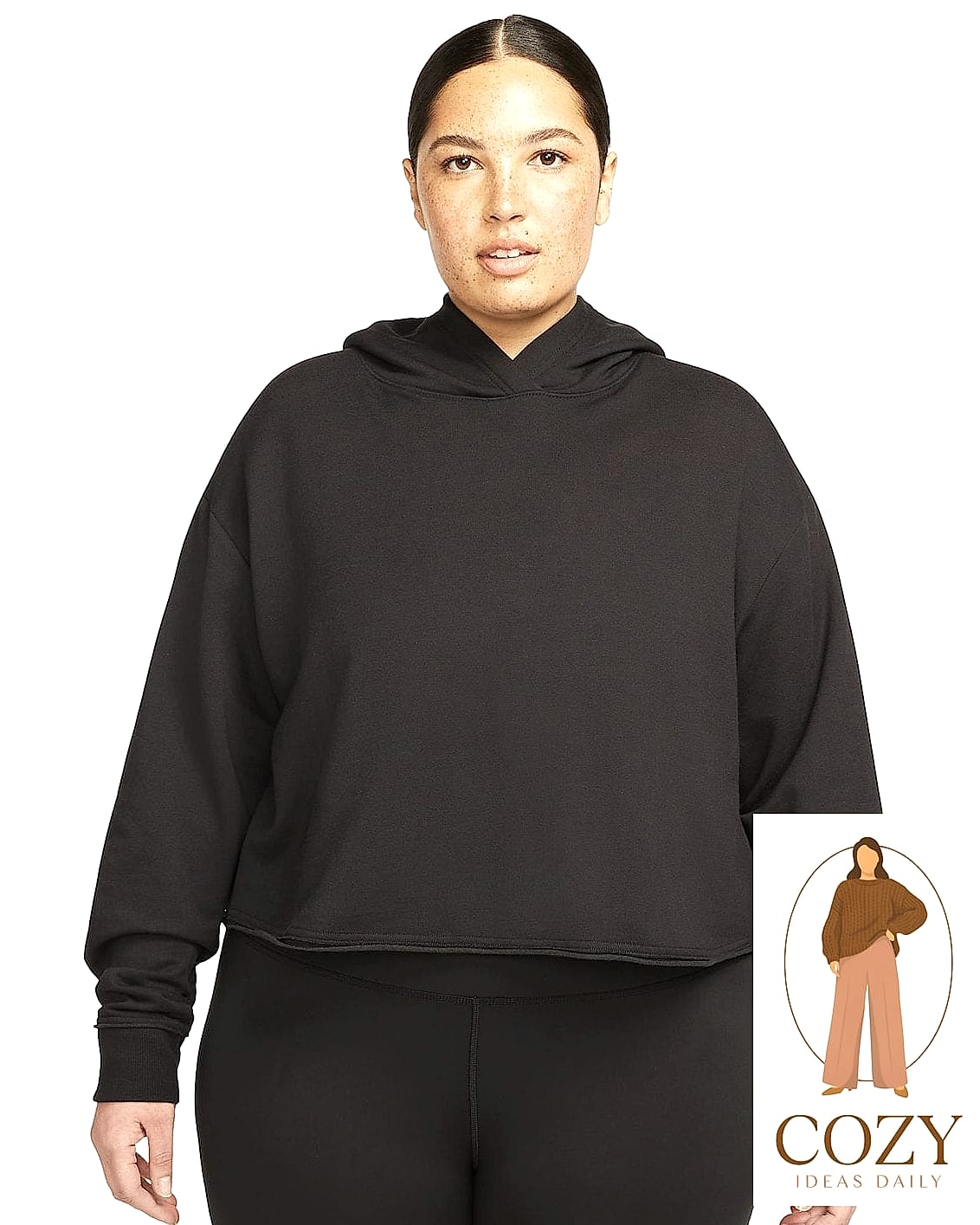 The Cropped Hoodie With High-Waisted Jeans