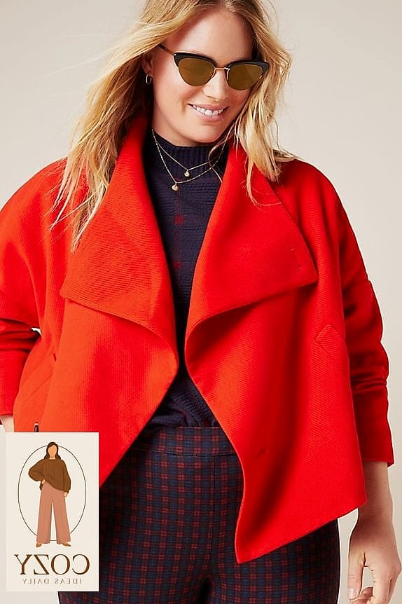 Cropped Jackets With High-Waisted Bottoms