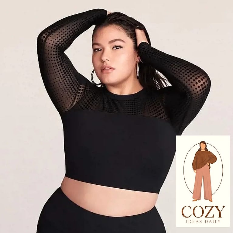 The Crop Top and High-Waisted Combo