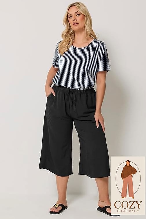 Culottes With a Fitted Bodysuit