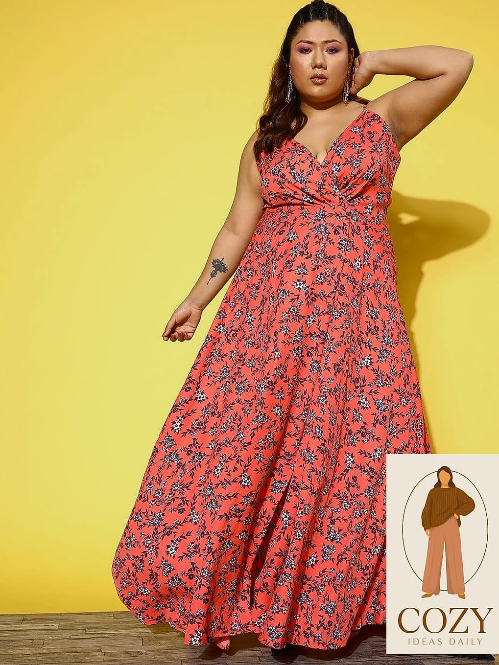 Cutout Maxi Dress