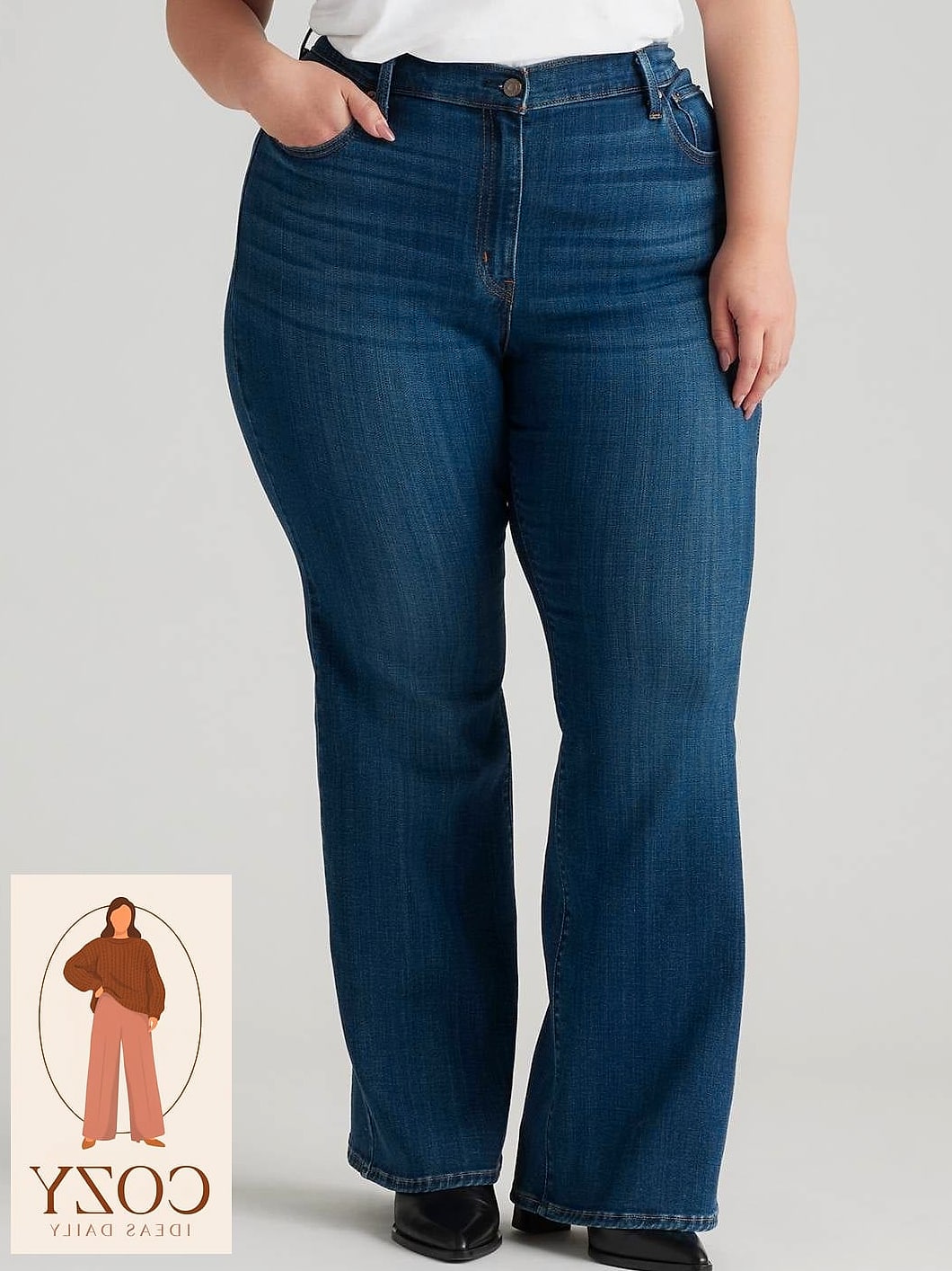Dark Wash Denim For A Polished Night Out Look