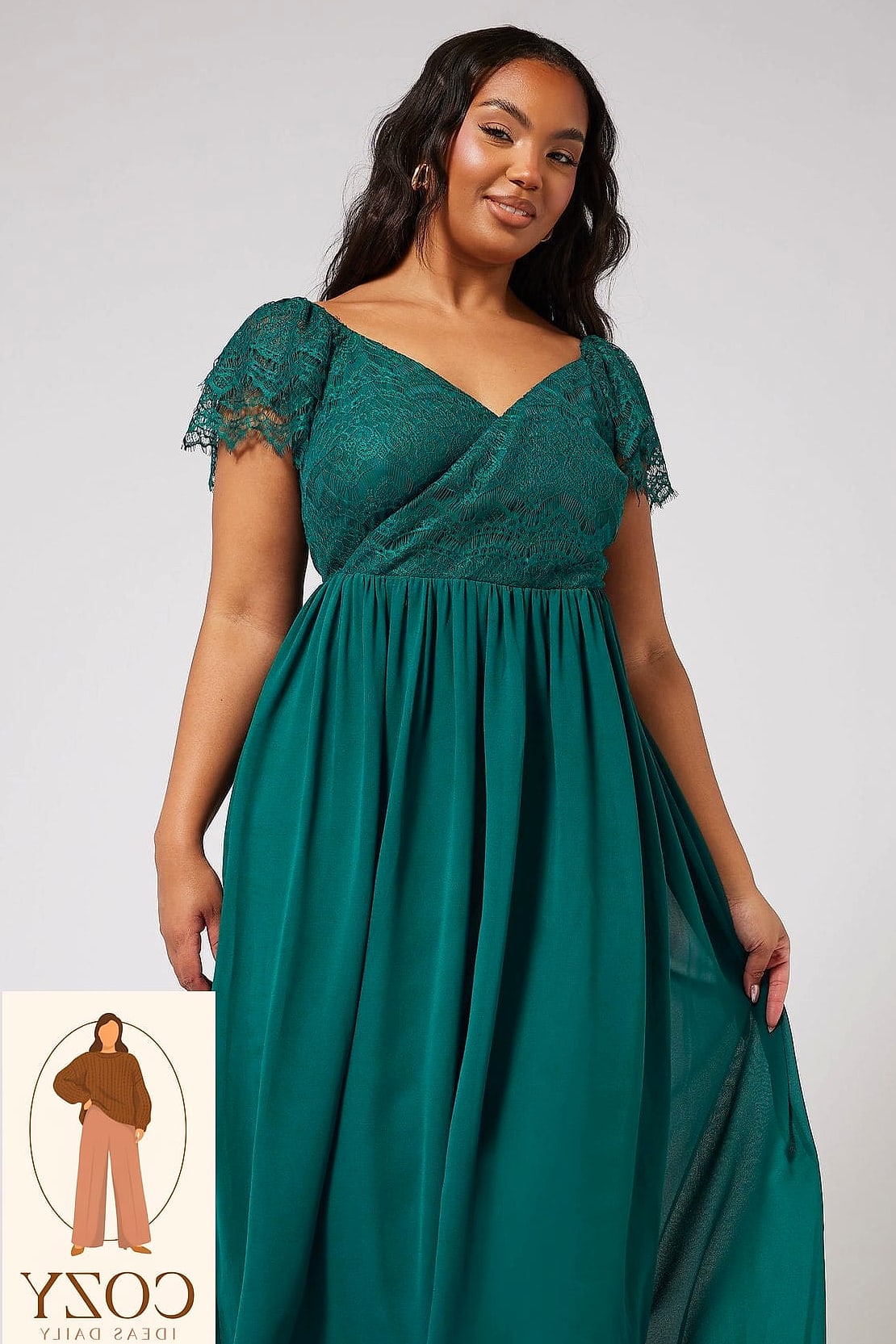 Deep Teal Cocktail Dress