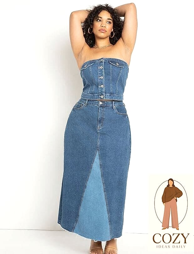 Denim-On-Denim With Hardware Details