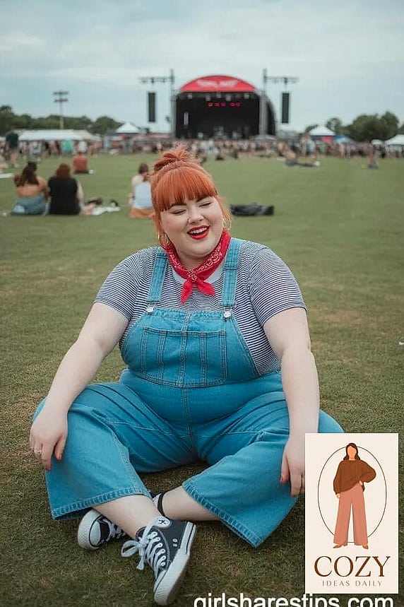 The Denim Overall Shorts Look